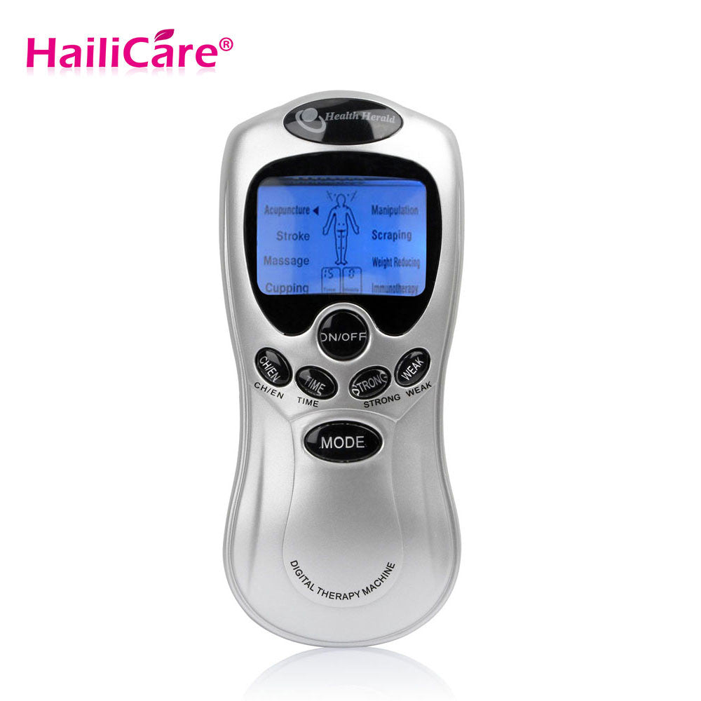 Body Tens Acupuncture Digital Therapy Massager Machine Electronic Pulse Back Neck Muscle Stress Pain Relief Massage Body Therapy