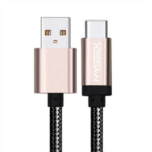 MyGeek Nylon USB Type C Cable usb type-c cables for xiaomi mi5 Oneplus meizu LG Nexus 5x huawei samsung letv type c wire