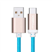 MyGeek Nylon USB Type C Cable usb type-c cables for xiaomi mi5 Oneplus meizu LG Nexus 5x huawei samsung letv type c wire