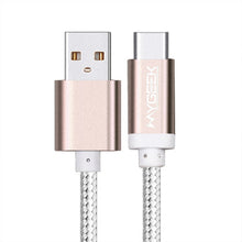 MyGeek Nylon USB Type C Cable usb type-c cables for xiaomi mi5 Oneplus meizu LG Nexus 5x huawei samsung letv type c wire