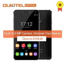 Official Oukitel U11 Plus Android 7.0 Mobile Phone MTK6750T Octa Core 4G RAM 64G ROM Fingerprint 5.7" 3700mAh 4G LTE Smartphone