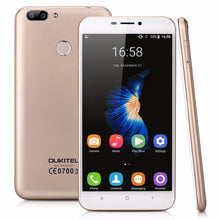 Oukitel U20 Plus 5.5" Smartphone 2G RAM+16G ROM Fingerprint MTK6737T Quad Core Dual Camera 13MP 3300mAh Android 6.0 Mobile Phone