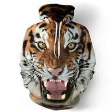Vomint 2017 Men's Hoodie Explosion Lion 3D Digital Printing Fashion Hoodies Cap Windbreaker Jacket 3d Sweatshirts