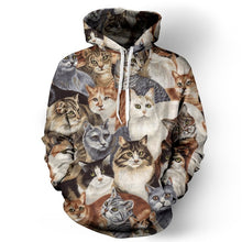 Vomint 2017 Men's Hoodie Explosion Lion 3D Digital Printing Fashion Hoodies Cap Windbreaker Jacket 3d Sweatshirts