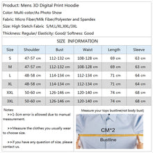 Vomint 2017 Men's Hoodie Explosion Lion 3D Digital Printing Fashion Hoodies Cap Windbreaker Jacket 3d Sweatshirts