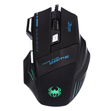 ZELOTES T80 Wired Gaming Mouse 7 Buttons Optical Professional Mouse Gamer Computer Mice For Laptops Desktops Raton Ordenador X7