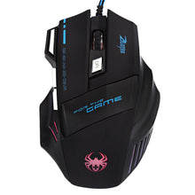 ZELOTES T80 Wired Gaming Mouse 7 Buttons Optical Professional Mouse Gamer Computer Mice For Laptops Desktops Raton Ordenador X7